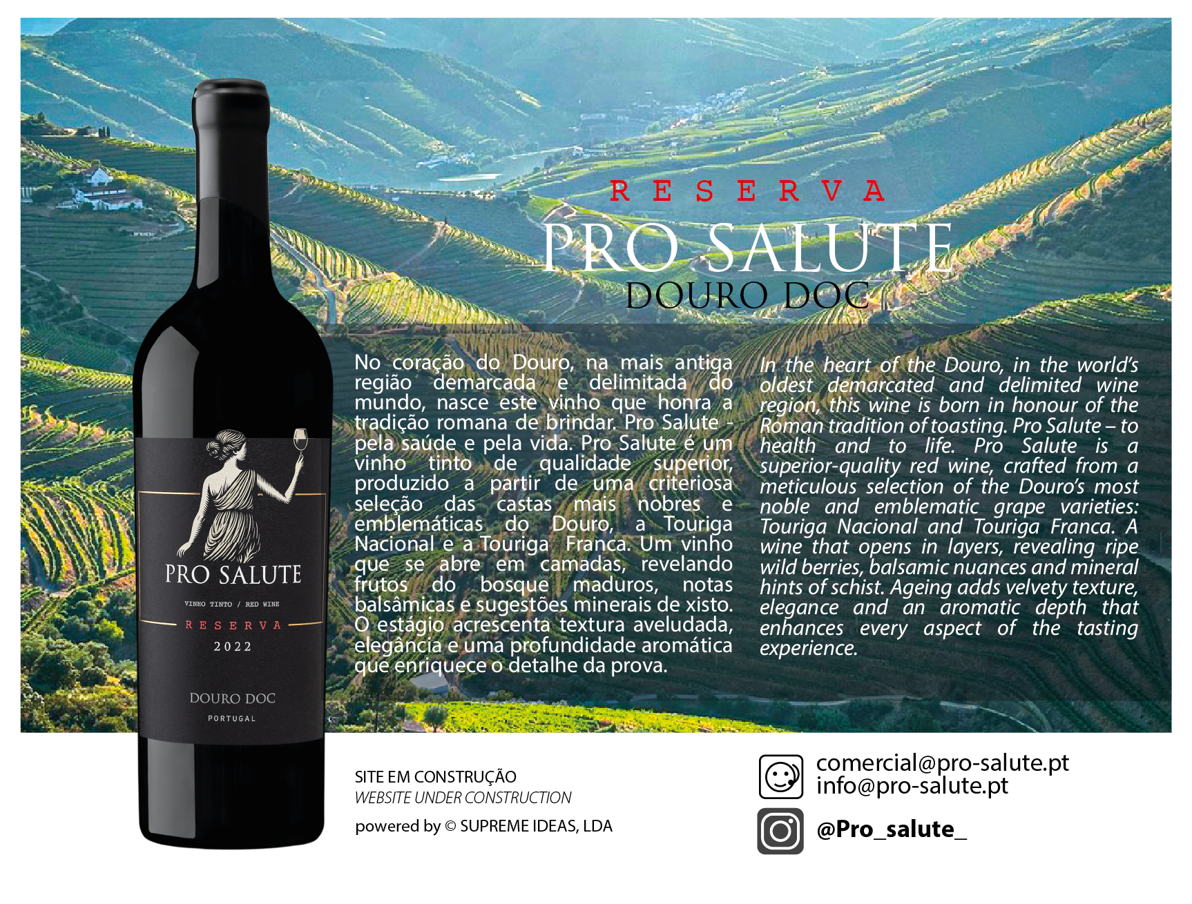 Pro Salute — Reserva Douro DOC 2022